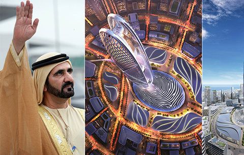 Nová budoucí ikona Dubaje: Věž Burdž Jumeira (550 m) vznikne z otisku šejka!
