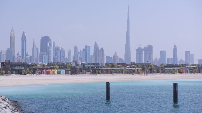 Dubaj chce výrazně zvětšit kapacitu svých pláží.