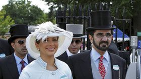 Princezna Hajá s manželem, dubajským šejchem Muhammadem.