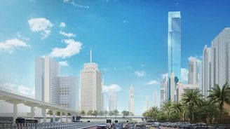 V Dubaji staví druhou nejvyšší budovu světa, bude mít kolem 700 metrů i luxusní sedmihvězdičkový hotel
