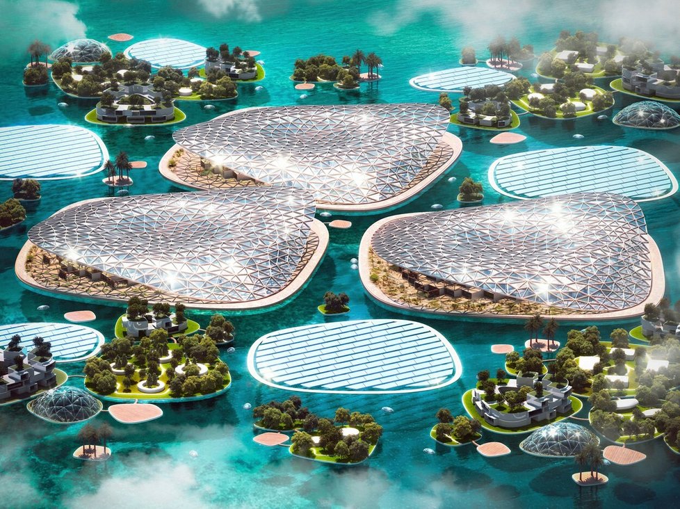 Dubaj hodlá postavit největší umělý útes na světě.