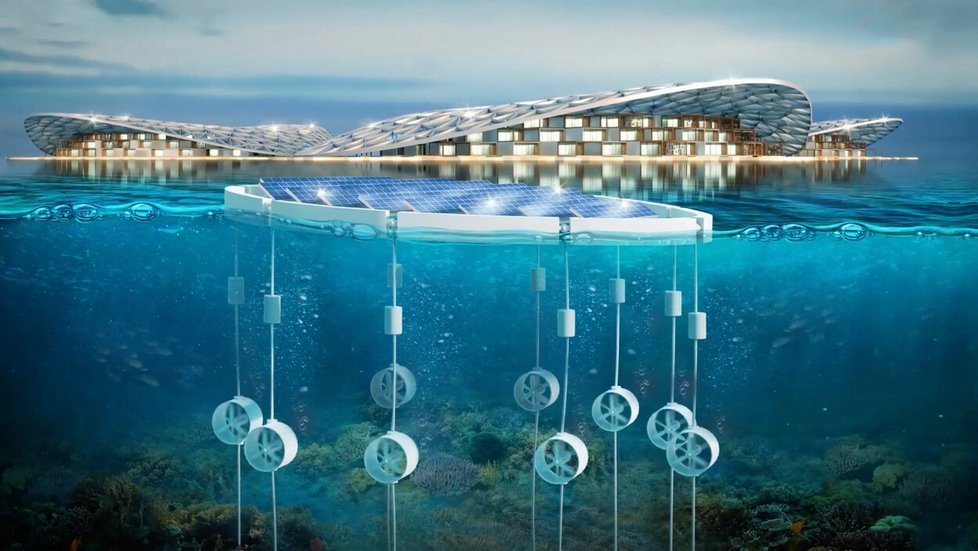 Dubaj hodlá postavit největší umělý útes na světě.