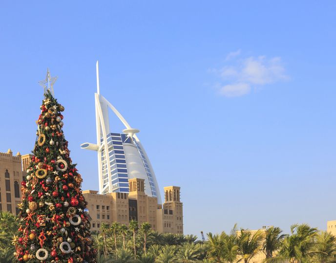 Vánoce v Dubaji