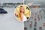 Češka Adéla pro Blesk popsala záplavy v Dubaji: Byl to masakr, brodila jsem se po kolena ve vodě!