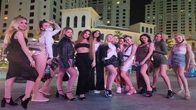 Modelky v Dubaji