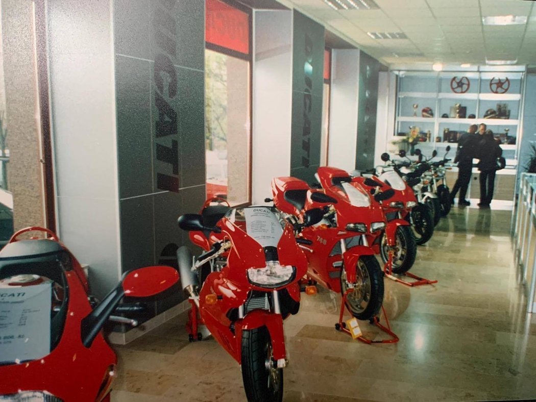 prodejna Ducati