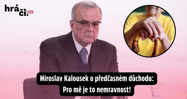 Kalousek v Blesku o své penzi: Důchod mi vyměří příští rok. Kolik bude brát?