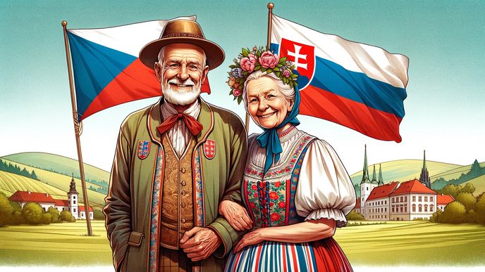 Jak vysoký starobní důchod mají senioři v Česku a na Slovensku?