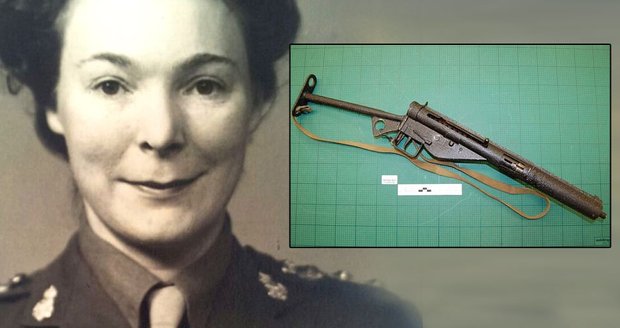 Britská důchodkyně u sebe skrývala sbírku válečných zbraní - prý bývala špionka