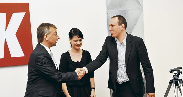 Ministra práce přivítal šéfredaktor Blesku Vladimír Mužík