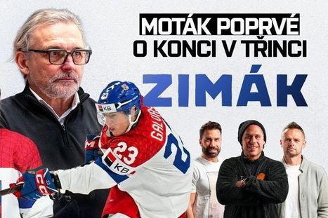 Obrázek: ZIMÁK s koučem Motákem: Proč to v Třinci zabalil, vzal by Kundrátka na olympiádu?
