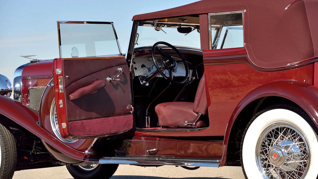 Duesenberg Model SJ Rollston Convertible Victoria (1930)