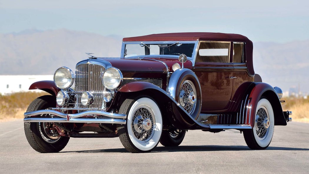 Duesenberg Model SJ Rollston Convertible Victoria (1930)