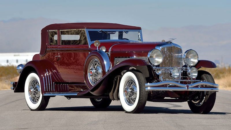 Duesenberg Model SJ Rollston Convertible Victoria (1930)