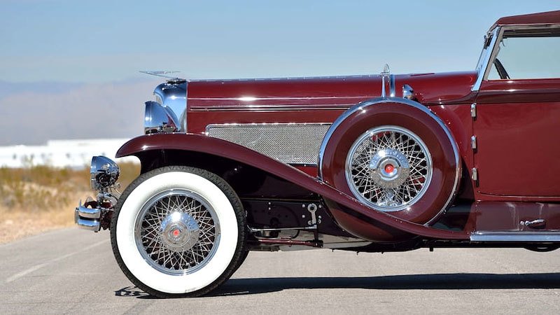 Duesenberg Model SJ Rollston Convertible Victoria (1930)