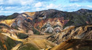 Podivuhodná místa: Duhové hory na Islandu