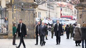 Pohřeb kardinála Dominika Duky: příchod prezidenta Petra Pavla (15.11.2025)