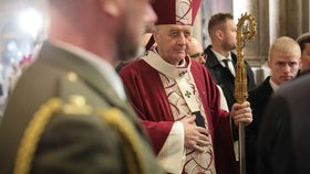 Pohřeb kardinála Dominika Duky: pražský arcibiskup Jan Graubner (15.11.2025)