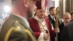 Pohřeb kardinála Dominika Duky: pražský arcibiskup Jan Graubner (15.11.2025)