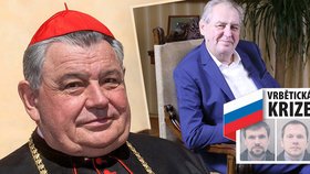 Kardinál Duka zveřejnil svůj dopis Zemanovi. „Česko musí být hrdé a udržet si suverenitu.“