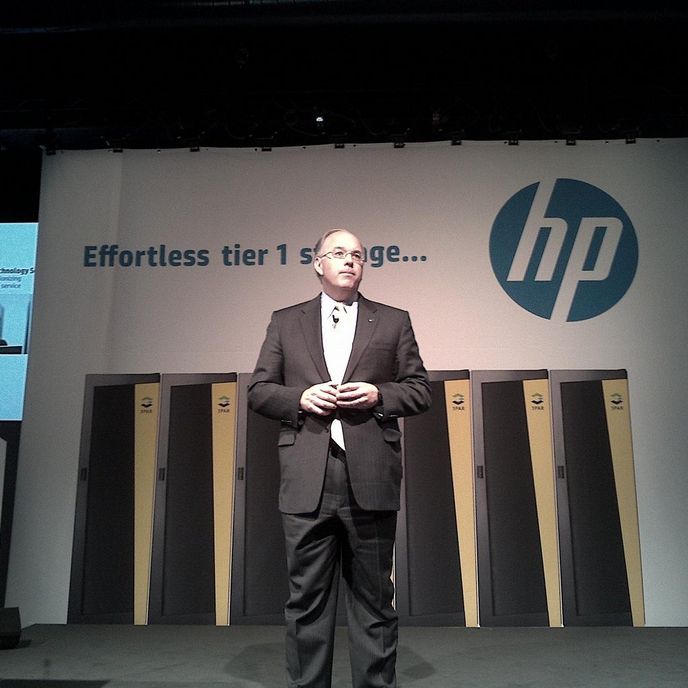 Důkaz našich inovací. Viceprezident HP Dave Donatelli.