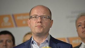 Premiér Bohuslav Sobotka