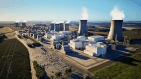 Vizualizace francouzského reaktoru v Dukovanech