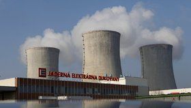 V jaderné elektrárně Dukovany poběží do příštího pátku jen tři bloky.