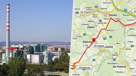 Horkovodní potrubí v délce 42 km mý být z velké části pod zemí.