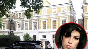 Dům Amy Winehouse má tři patra a deset ložnic