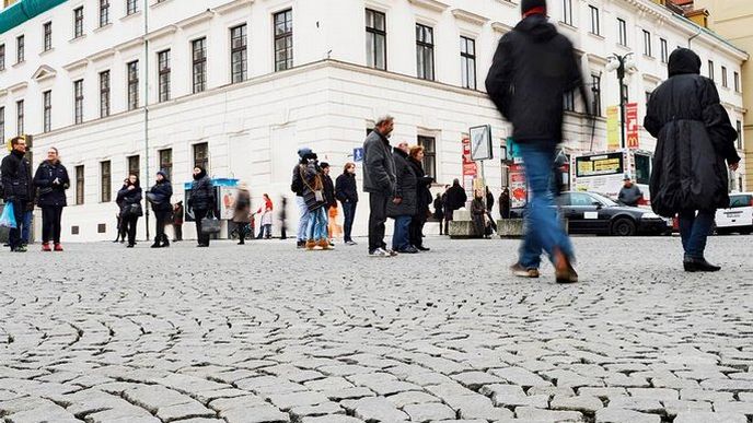 Dům Ministerstva financí na náměstí Republiky, vedle paláce Hybernia