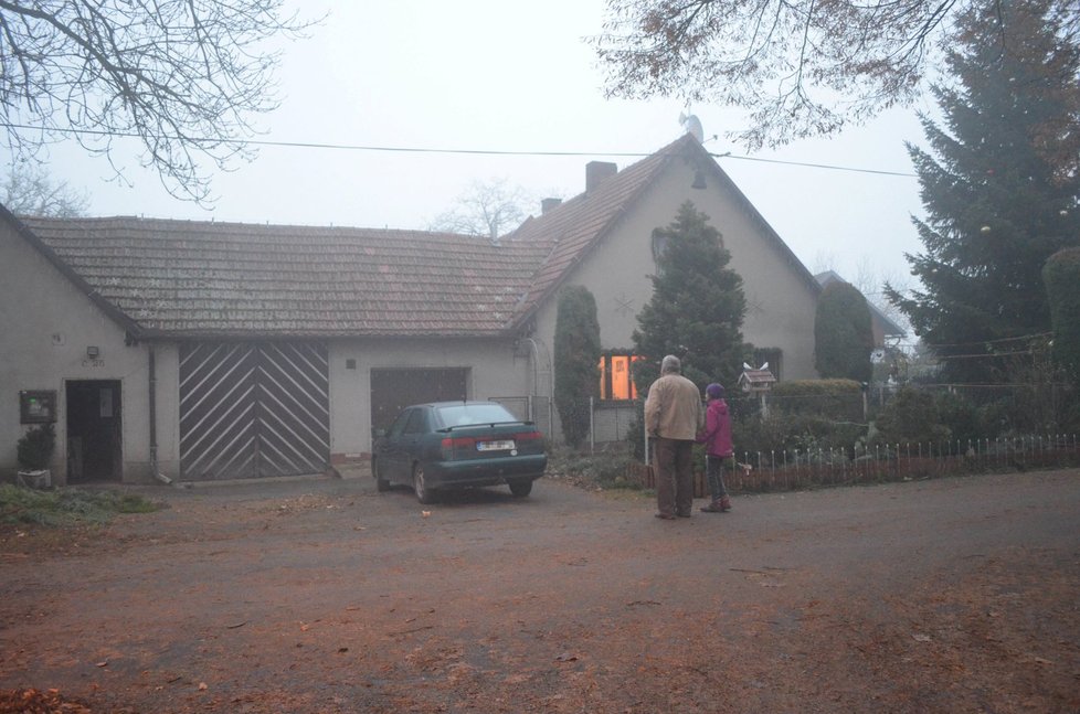 Takto vypadá dům pana Trunce bez vánoční výzdoby.