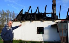 Ladislav (82) se nikdy nevzdává: Shořel mu dům, chce stavět nový!