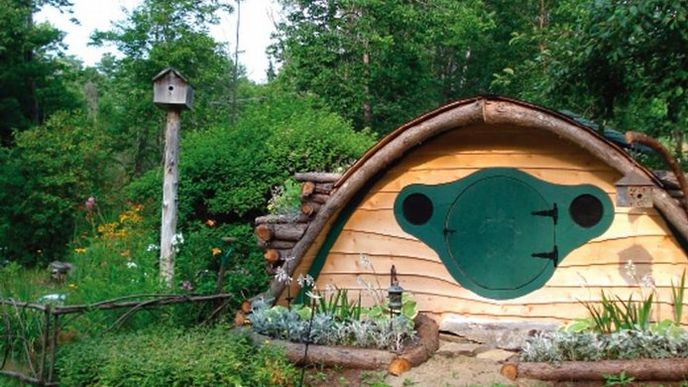 dům v hobbitím stylu dům v hobbitím stylu