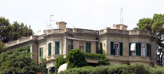 Villa Altachiara, kterou si koupil Samuel Eto&#39;o, má 40 pokojů
