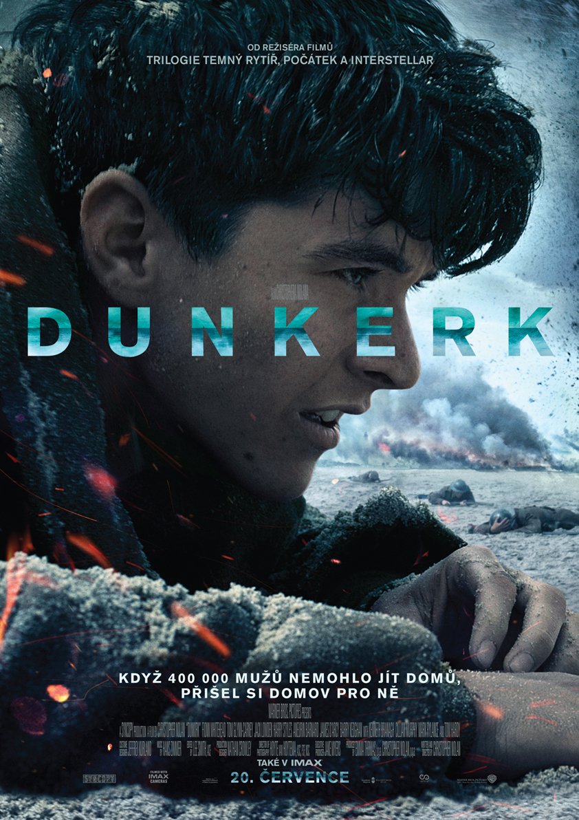Film Christophera Nolana &#39;Dunkerk&#39; měl českou premiéru 20. července 2017.