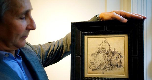 Chuďas koupil ve výprodeji kresbu Panenky Marie za 700 korun: Byl to originál za miliardu!
