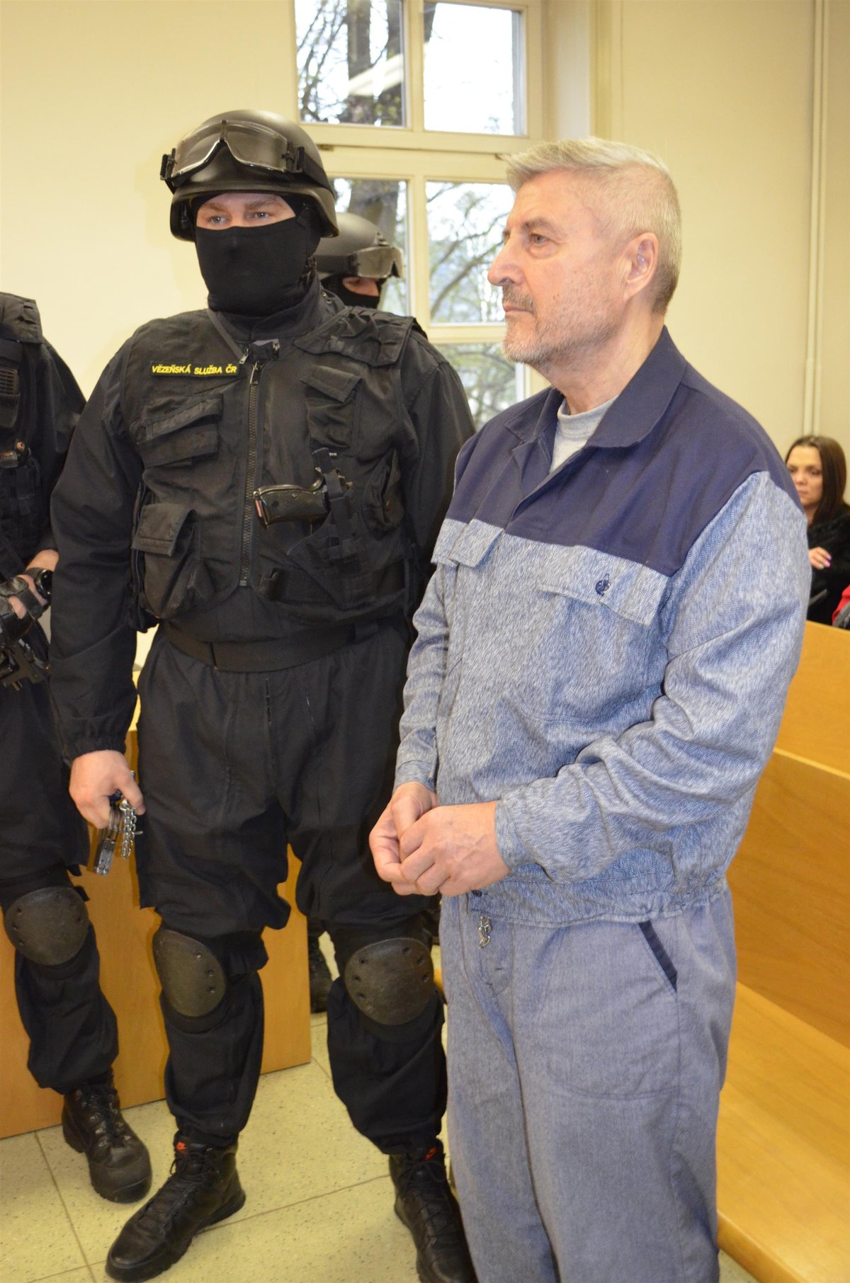 Soud ohledně žádosti o podmínečné propuštění Bohumíra Ďurička.