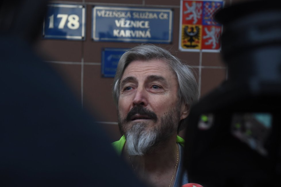 Bohumír Ďuričko (64) opustil v pondělí 30. října po 8 letech vězení.