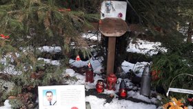 Kolegové uctili Dušanovu památku přímo na místě, kde k tragédii došlo.