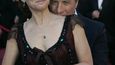 Dustin Hoffman s manželkou