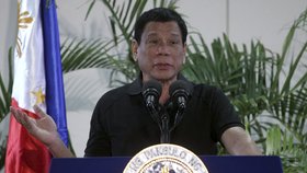 Filipínský prezident Rodrigo Duterte