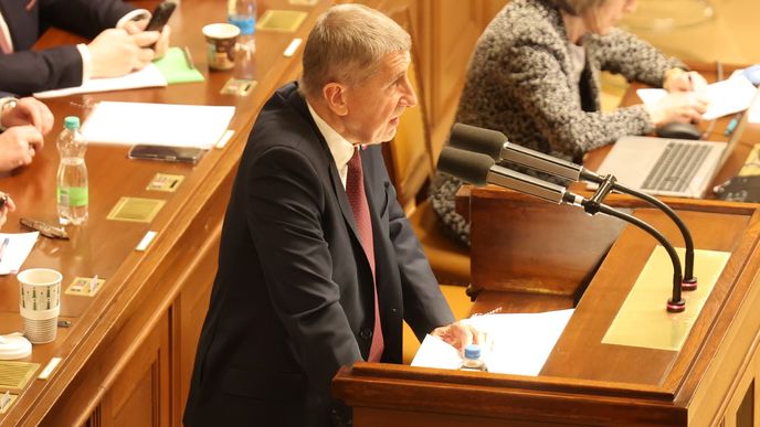 Jednání Sněmovny o vyslovení důvěry vládě: Andrej Babiš (13. 1. 2026) Jednání Sněmovny o vyslovení důvěry vládě: Andrej Babiš (13. 1. 2026)