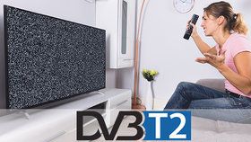 Už brzy se změní televizní signál! Jste připraveni na DVB-T2?