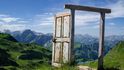 Dveře do krajiny v německých Alpách