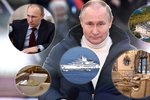 Paláce, jachty i letadla. Putin „nasyslil“ obří jmění. Je bohatší než Elon Musk?