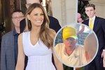 Melania Trumpová opět na veřejnosti! Se synem Baronem slavila Velikonoce, Trump si hrál s vnoučaty