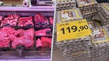 Dopady inflace: Češi ještě častěji nakupují ve slevách. „Frčí“ zlevněné máslo, káva, sýry i maso