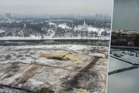 Moskva v ohrožení? Rusové kolem své metropole kácí stromy a instalují protivzdušnou obranu