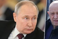 Putin versus Prigožin: U Rusů je populárnější šéf wagnerovců. Můžou za to jeho konflikty